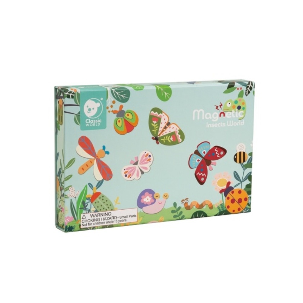 Classic World - Insect World Magnetic Activity Box - 50Pcs - Image 6