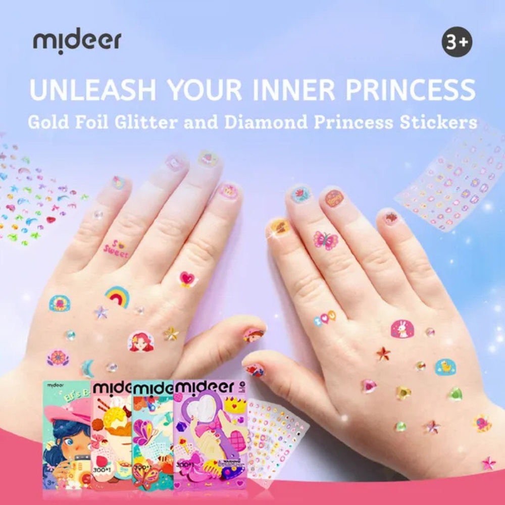 Mideer - Fashion Nail Stickers - Garden Gathering - 300pcs - Image 7