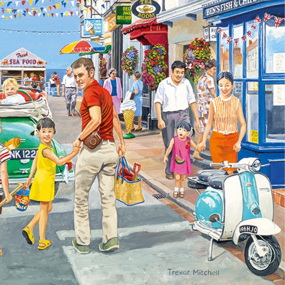 Gibsons - Heading for the Beach - 1000 Piece Jigsaw Puzzle - Image 3