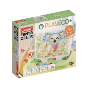 Quercetti - Fantacolor Baby Eco-Friendly First Peg Board Activity Set