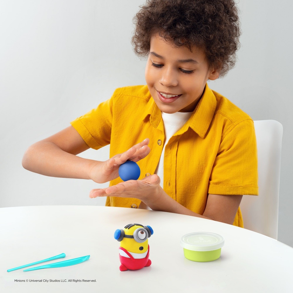 Hey Clay - Modelling Air-Dry Clay with Fun Interactive App - Minions, 15 cans - Image 5