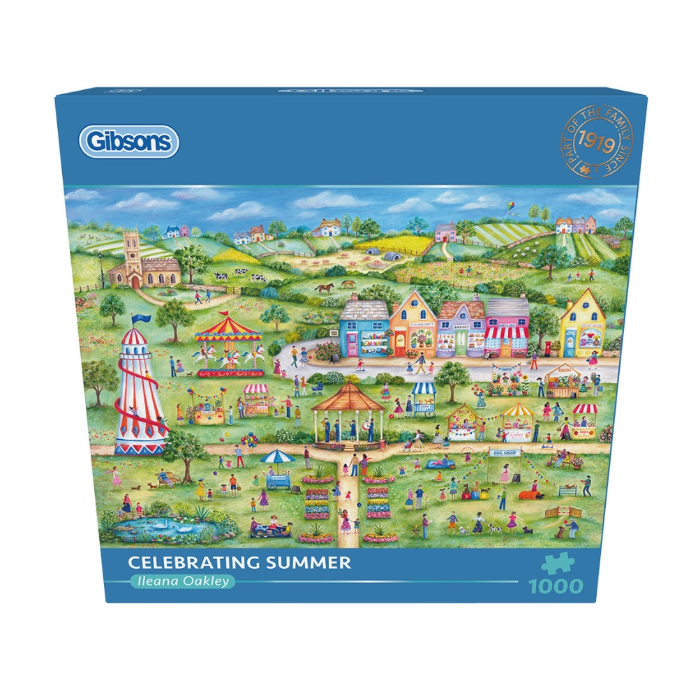 Gibsons - Celebrating Summer - 1000 Piece Jigsaw Puzzle - Image 4