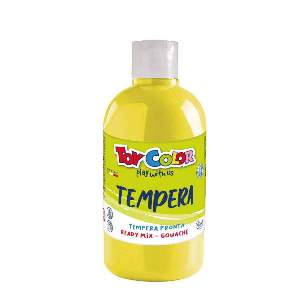 Toy Color - Superwashable Ready-Mix Tempera Paint for Kids - Bulk Pack 6 x 500ml - Image 4