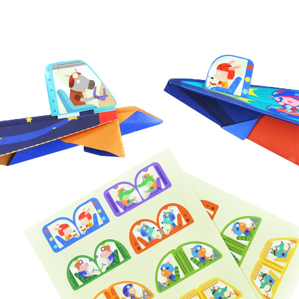 Mideer - Origami Paper - Classic Planes - 36pcs - Image 3