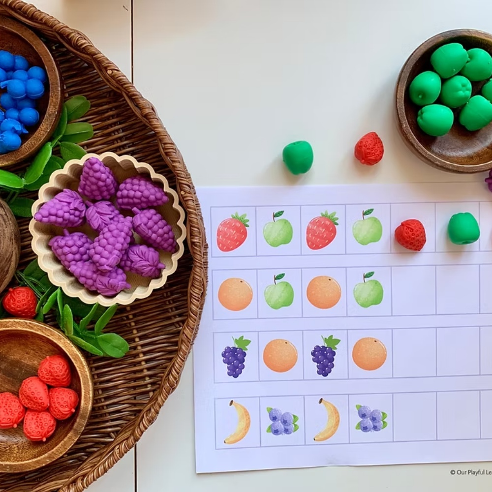 EDX Education - Counters - Fruit 6 Colours - 108pcs Pbag - Image 2