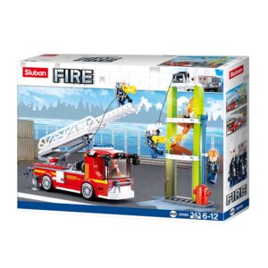 Sluban Building Set: Fire - Fire Engine - 343pcs