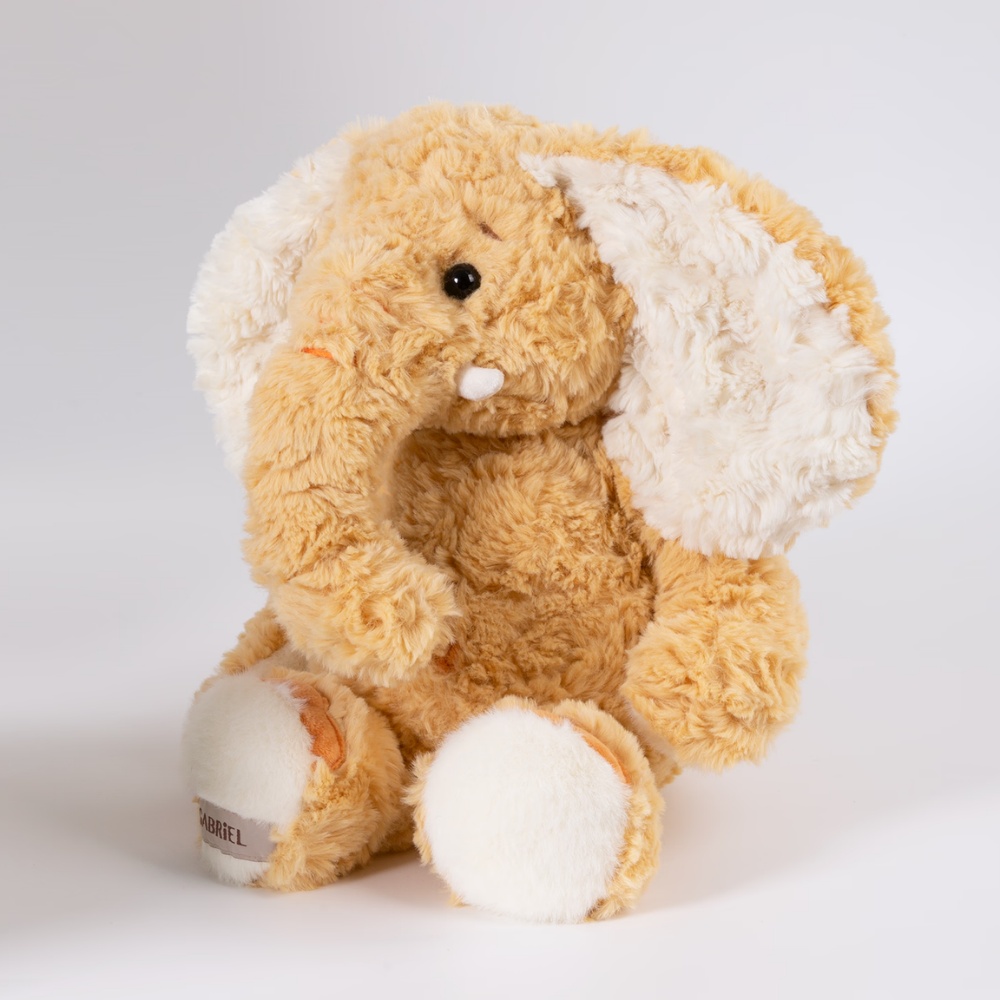 Gabriel - Plush Animal Soft Toy - Bouton Elephant - 42cm - Image 3
