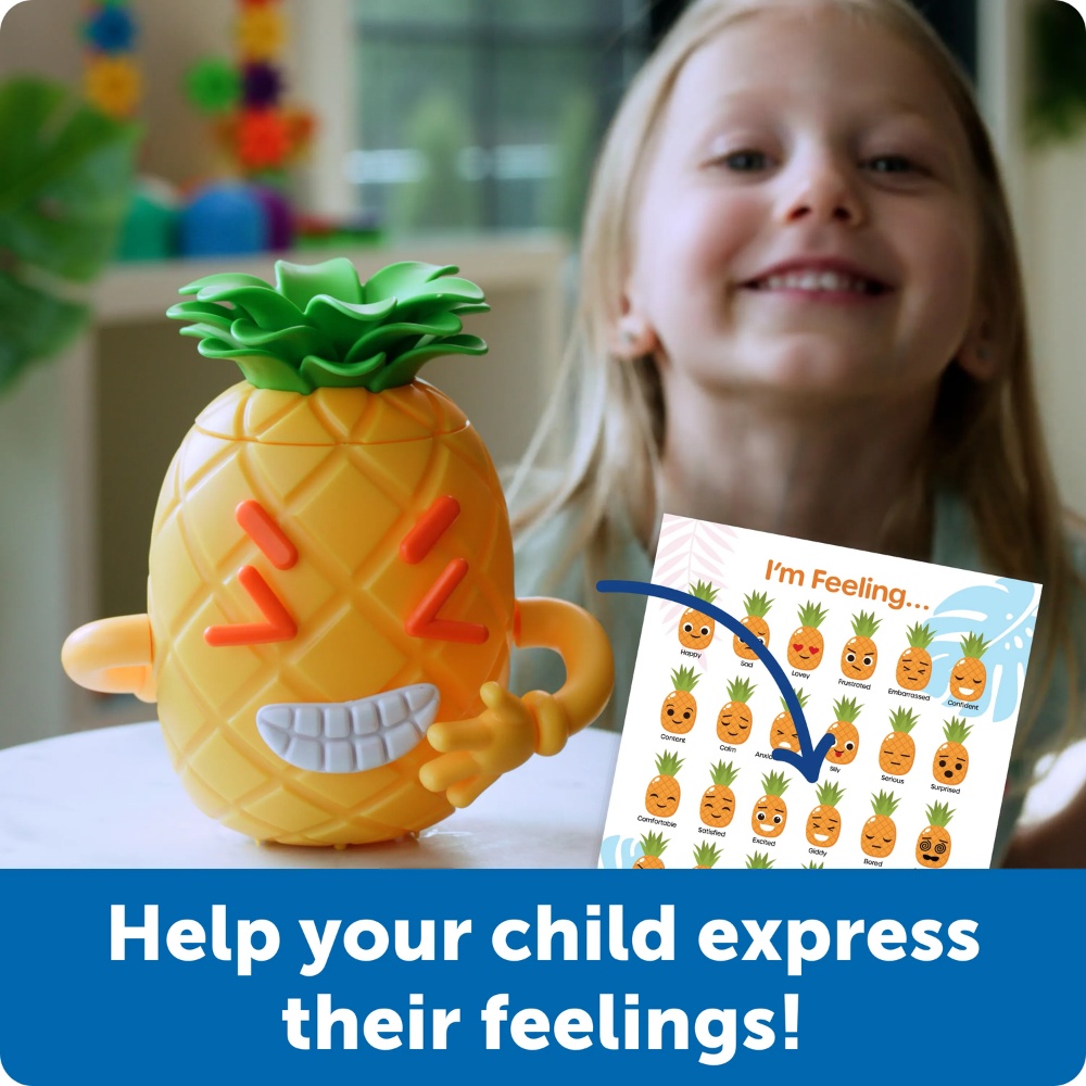 Learning Resources - Big Feelings Pineapple™: SEL Emotions Toy for Kids Ages 3+ - Image 2