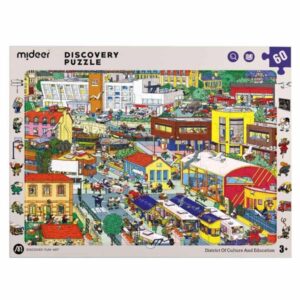 Mideer - Big City Small City Discovery Puzzle: 60 Pieces
