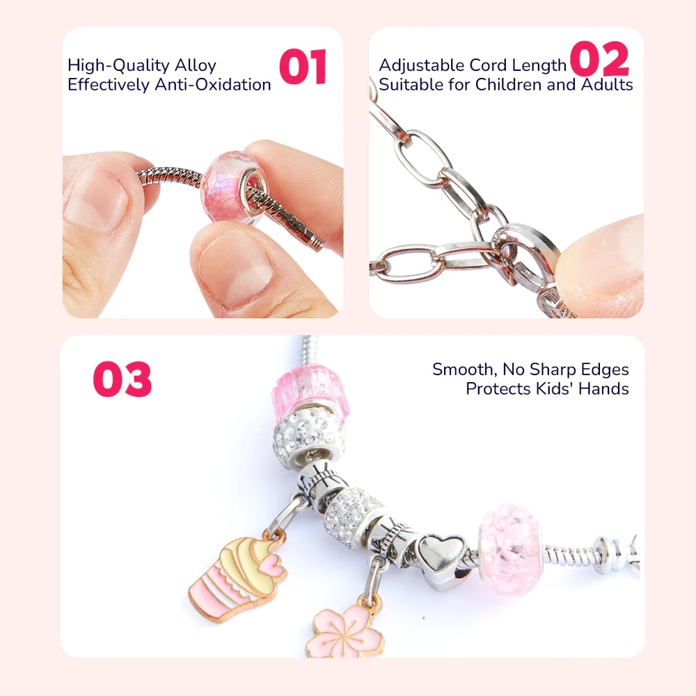 Mideer - Girls Power Lacing Beads - Fantastic Garden Gift Box - Image 6