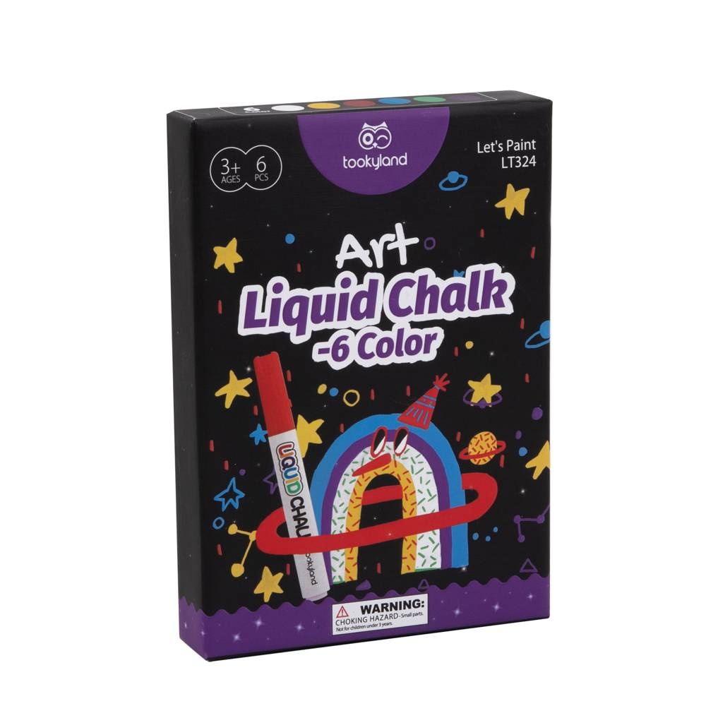 TookyToy - Liquid Chalk - 6 Colours - Image 5