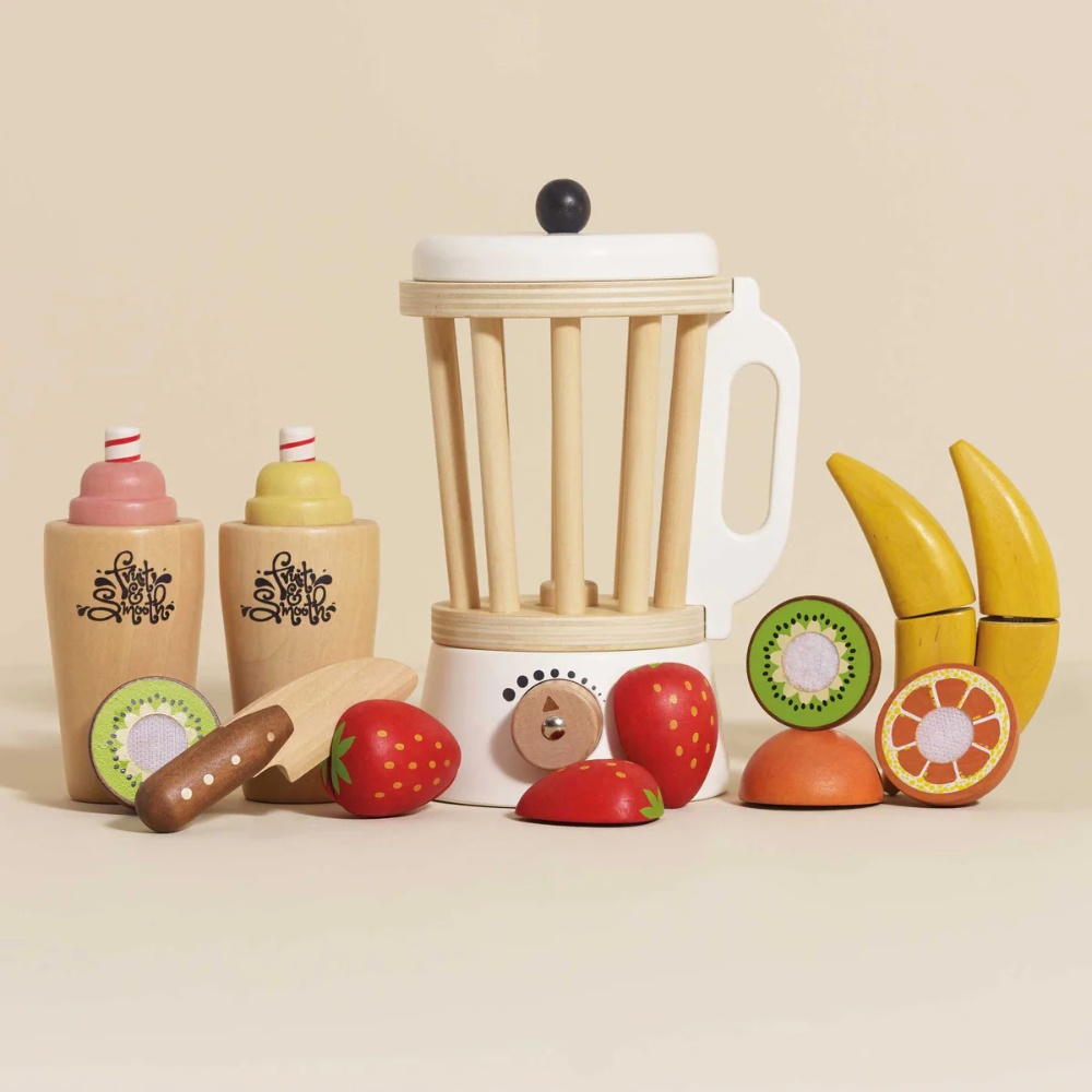 Le Toy Van - Pretend & Play - Fruit & Smoothie Blender Set - 20pcs - Image 6