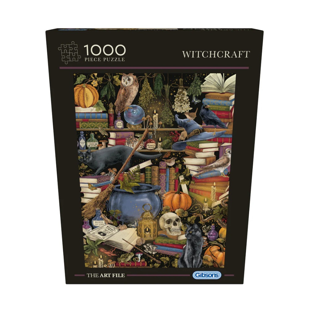 Gibsons - The Art File: Witchcraft - 1000 Piece Jigsaw Puzzle - Image 7
