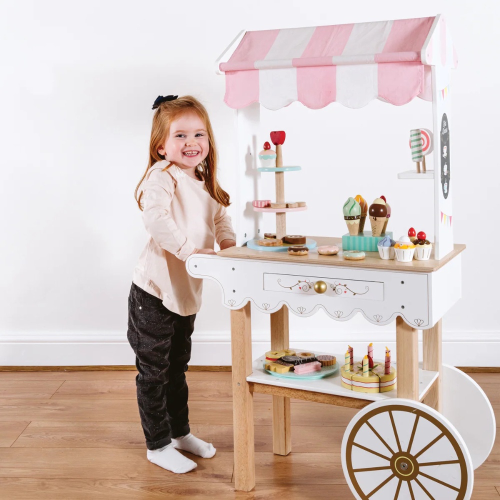 Le Toy Van - Tea & Treats Trolley Market Stall - Image 2