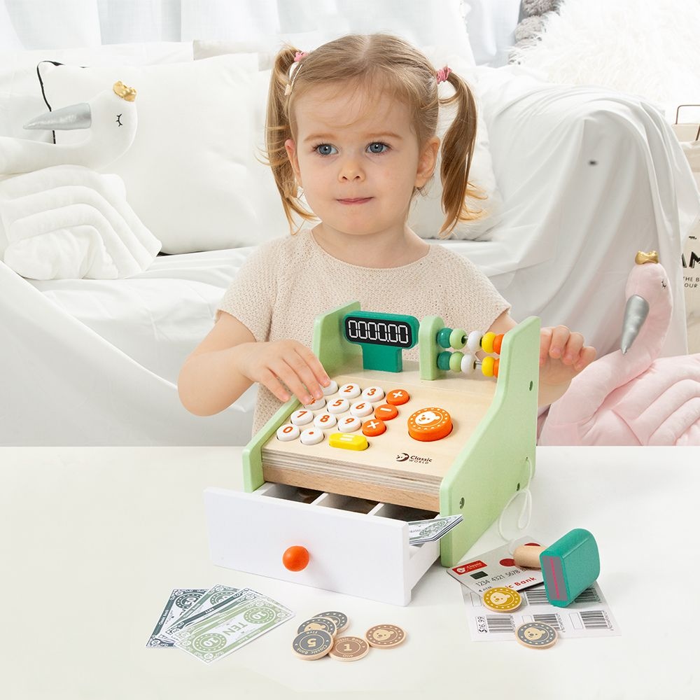 Classic World - Pretend & Play - Cash Register - Image 5
