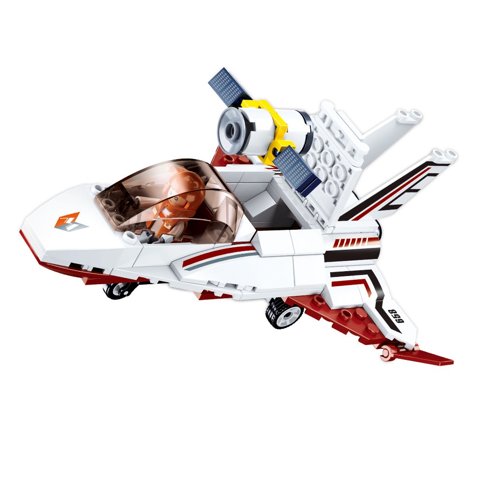 Sluban Building Set: Space - Saturn Interplanetary Vehicle - 115pcs - Image 2