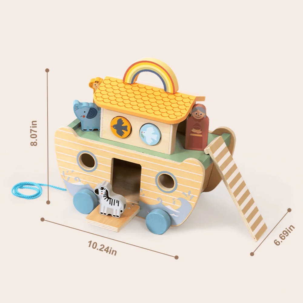 TookyToy - Noah's Ark Activity Toy - Image 3