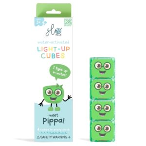 Glo Pals - Water Activated Light-Up Sensory Toys - Pippa (4 Pack)