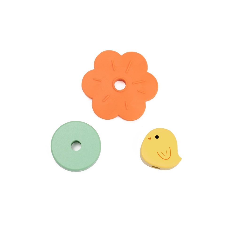 Classic World - Bird Tower Stacking Ring Toy for Babies - Image 4