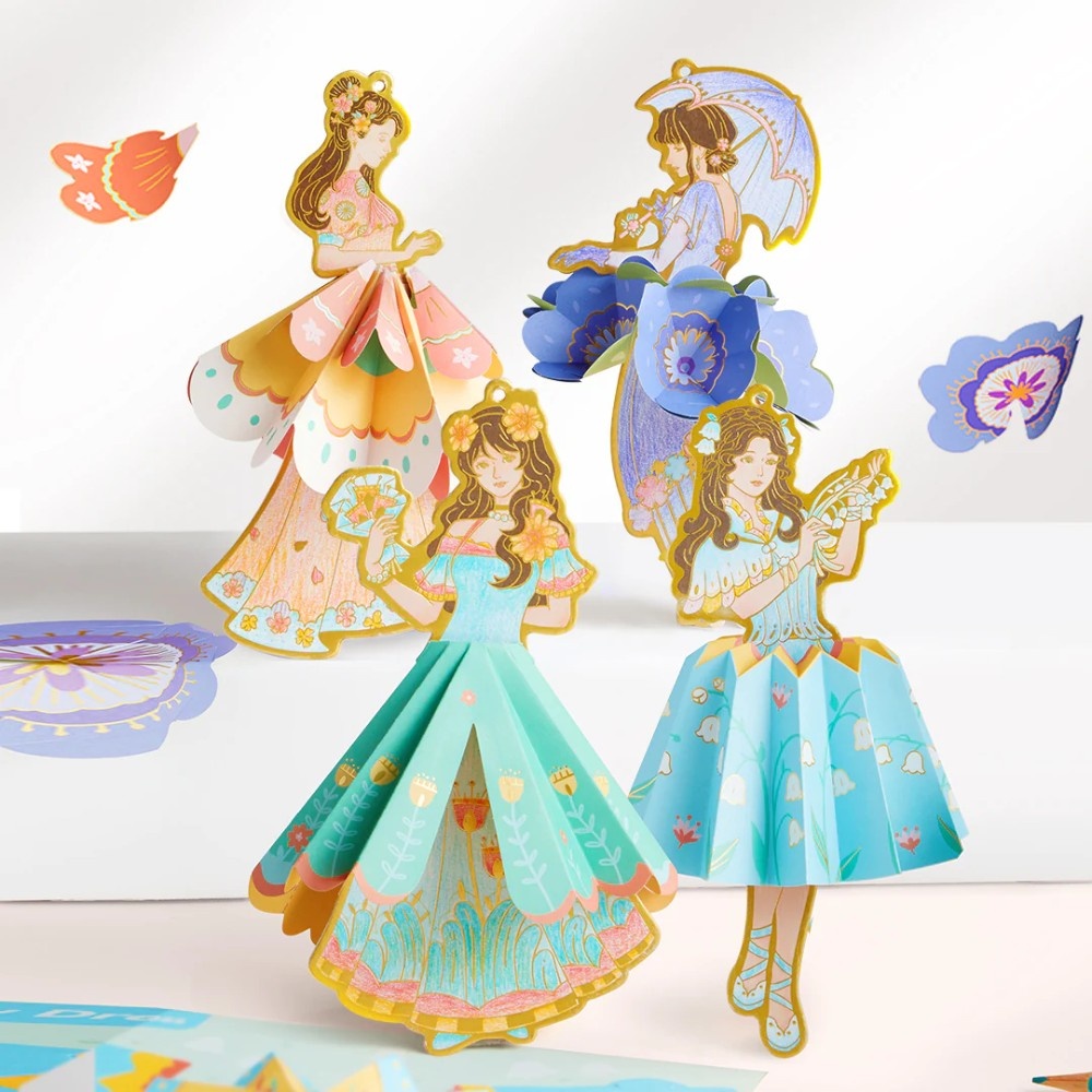 Mideer - Paper Craft Colouring Cards - My Fashion Showcase - Image 8