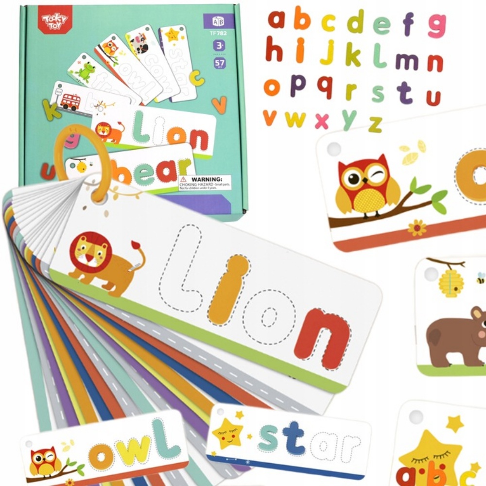 TookyToy - Alphabet & Word Building Cards - Image 6