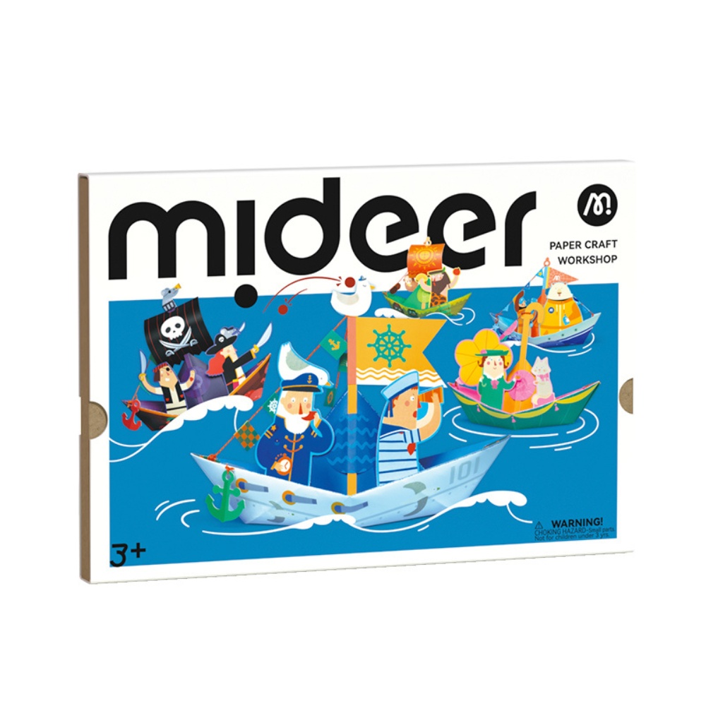 Mideer - Origami Paper Craft Kit: Nautical Explorer - Image 7