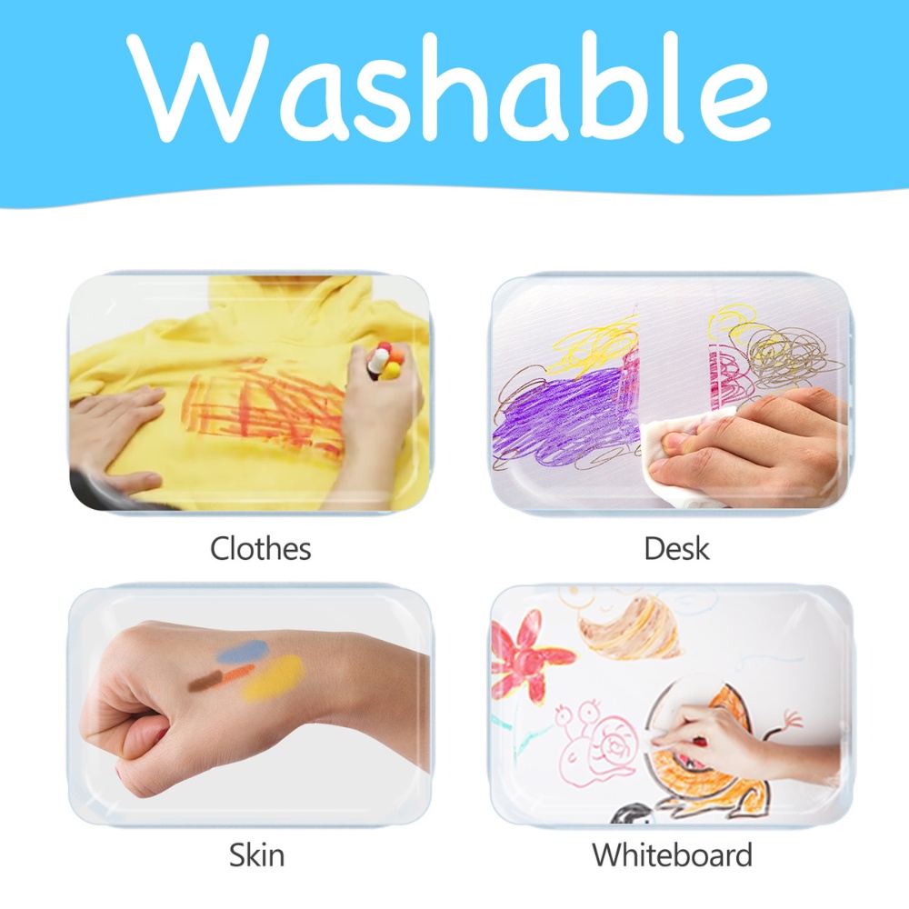 Jar Meló - Twistable Silky Crayons - Washable - 24 Colours - Image 5