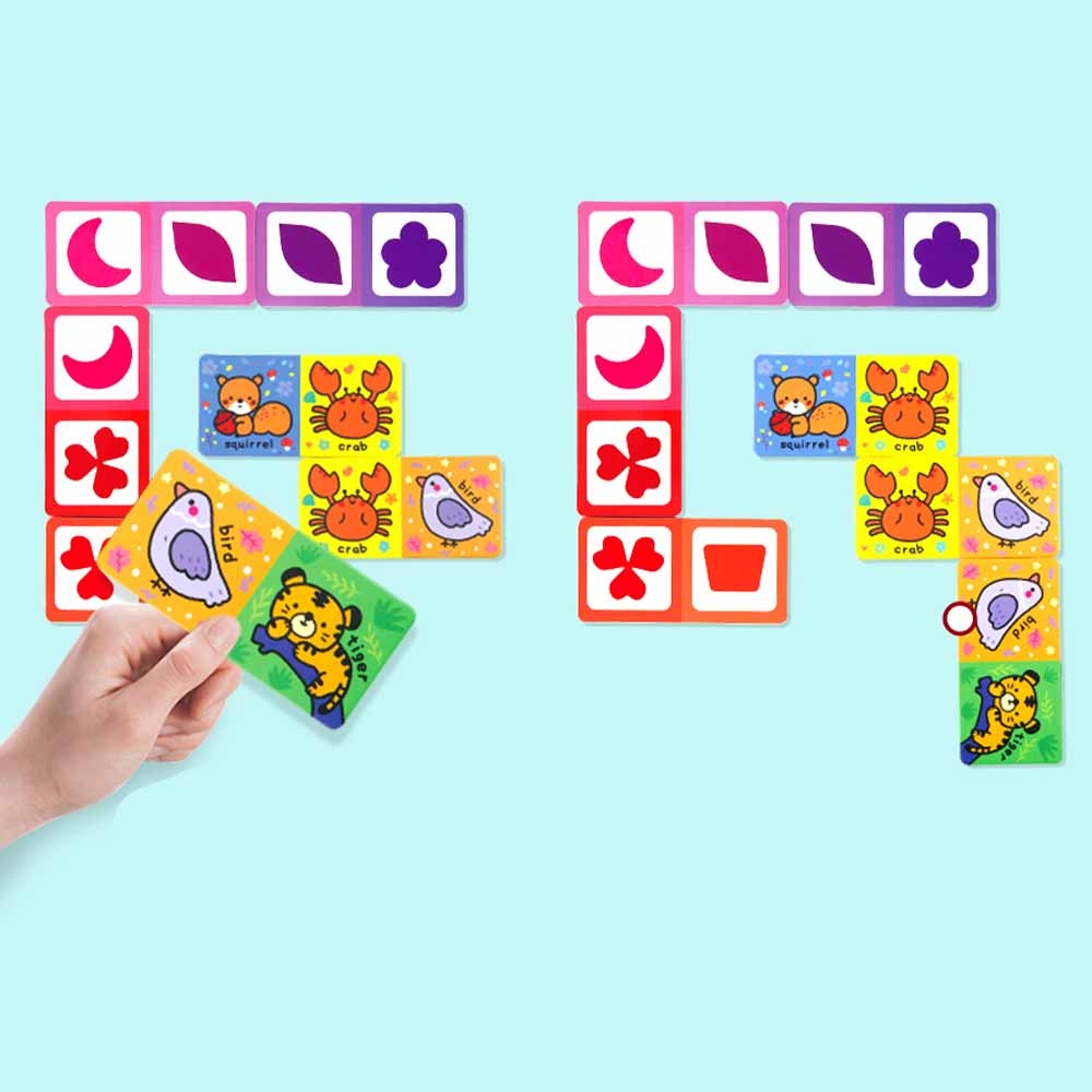 Jar Meló - My First Educational Game Set - 3-in-1 Memory, Dominoes & Bingo - Image 7