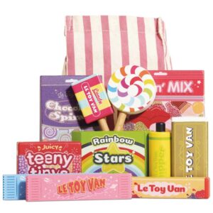 Le Toy Van - Wooden Retro Sweets and Candy Set - 11pcs