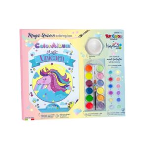 Toy Color - Magic Unicorn Painting Gift Set - Watercolours + Tempera - 32pcs