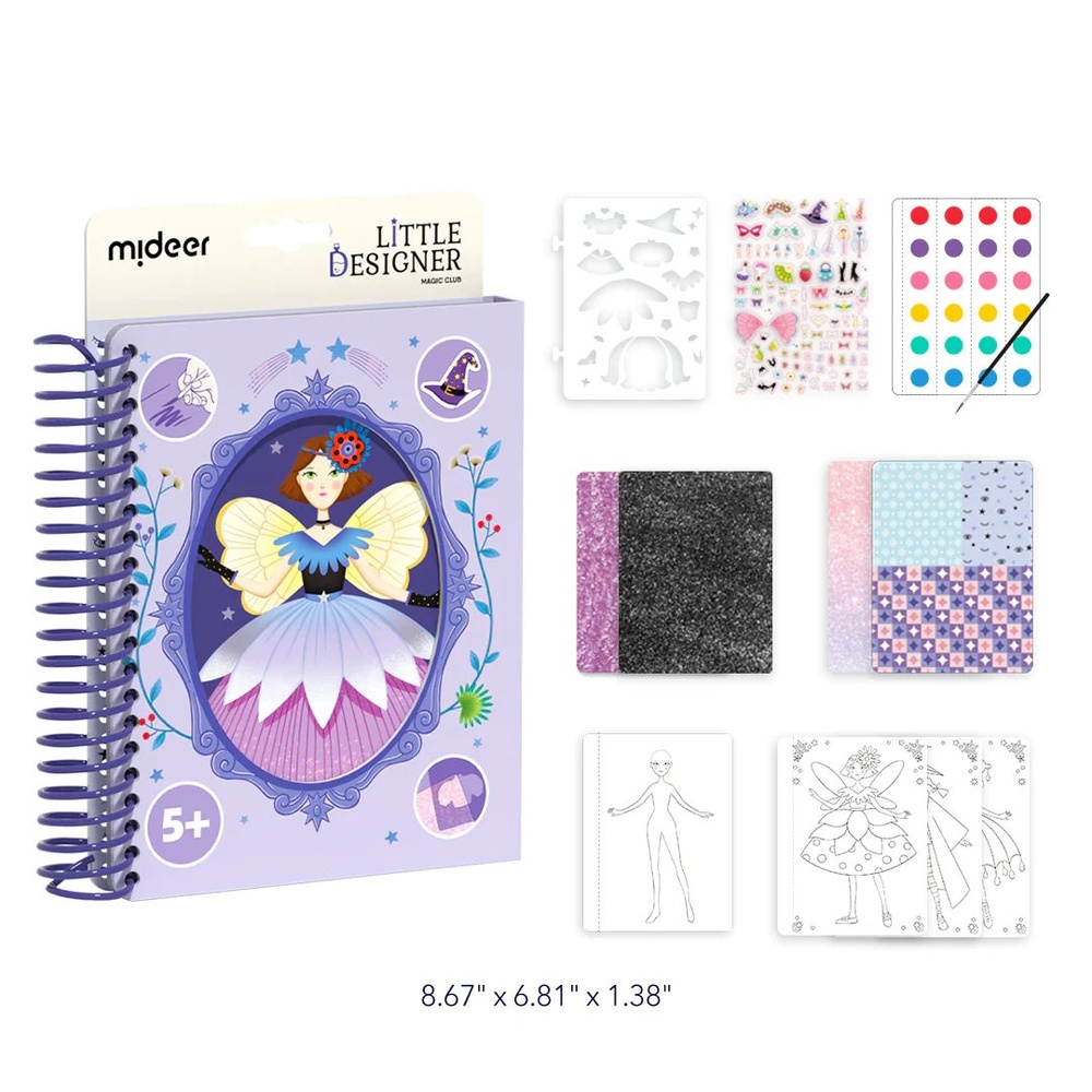 Mideer - Little Designer Arts & Crafts Book Set - Magic Club - Image 8