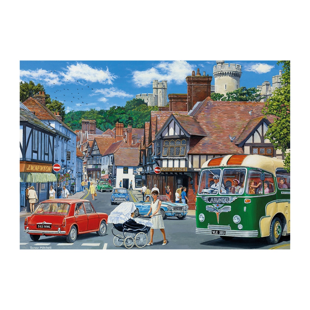 Gibsons - Day out with the Family - 4 x 500 Piece Jigsaw Puzzles - Image 3