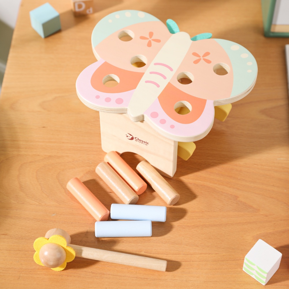 Classic World - Music & Play - Butterfly Percussion Table - Image 4