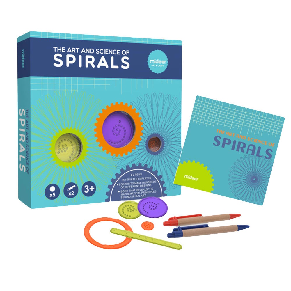 Mideer - Children's Spirograph Drawing Kit - Geometric Design Art Set - Image 5