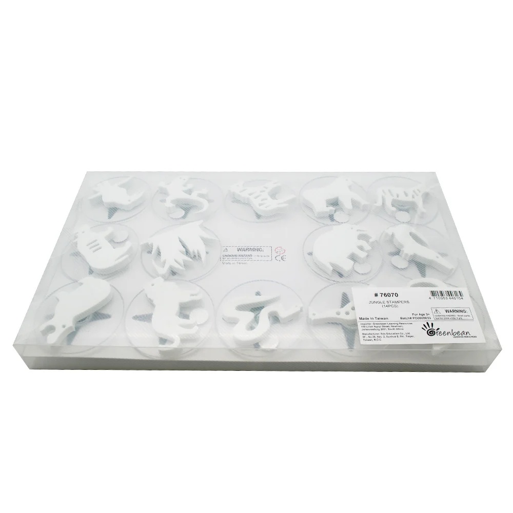 EDX Education - Paint Stamp Jungle 14pc - Image 2