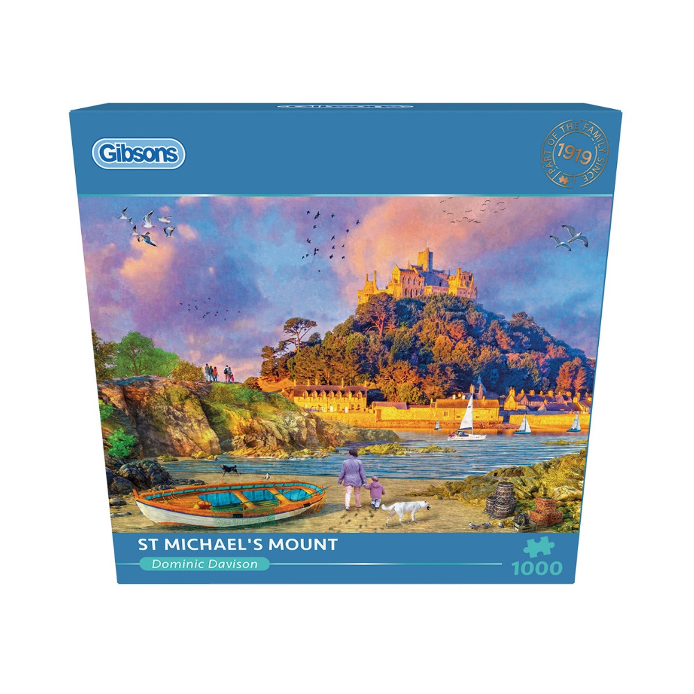 Gibsons - St Michael's Mount - 1000 Piece Jigsaw Puzzle - Image 4