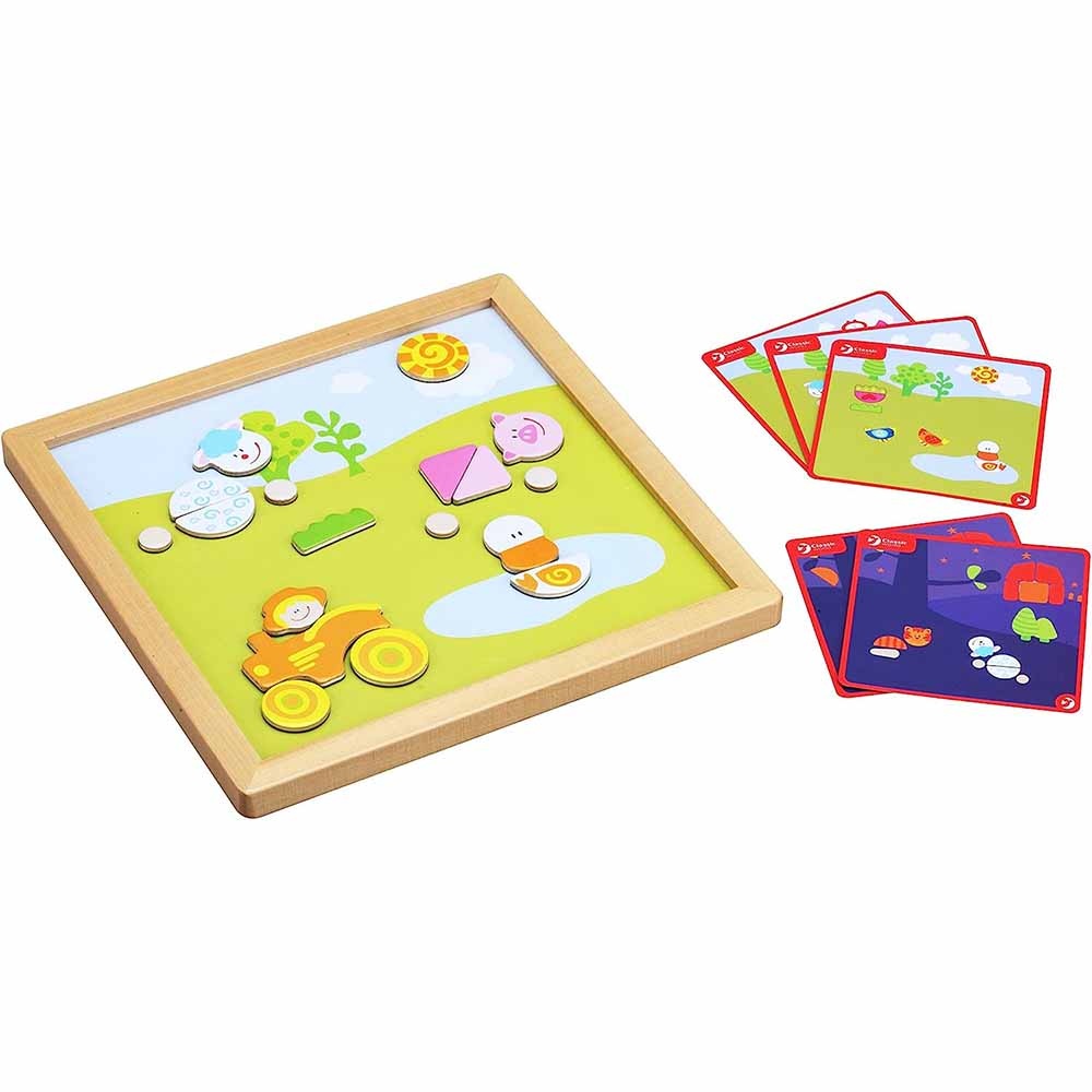 Classic World - Farm Magnetic Activity Box - 50pcs - Image 3