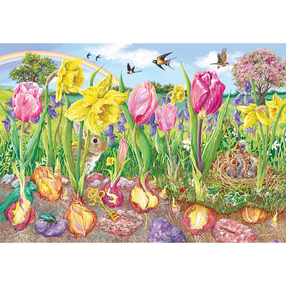 Gibsons - Roots & Shoots - 4 x 500 Piece Jigsaw Puzzles - Image 4