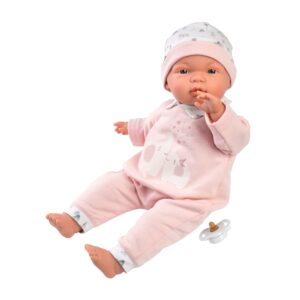 Llorens - Baby Girl Doll with Clothing & Accessories: Joelle - 38cm