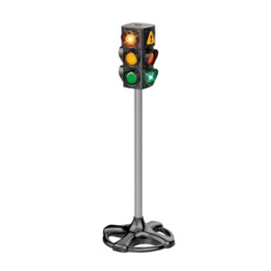 Pretend & Play Traffic Light with Working Lights - Road Safety Role-Play Accessory