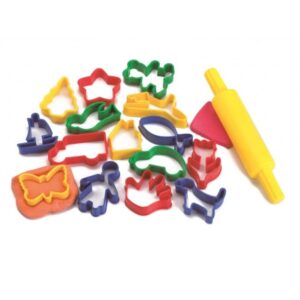 EDX Education - Cookie Cutter & Rolling Pin Set 17pc