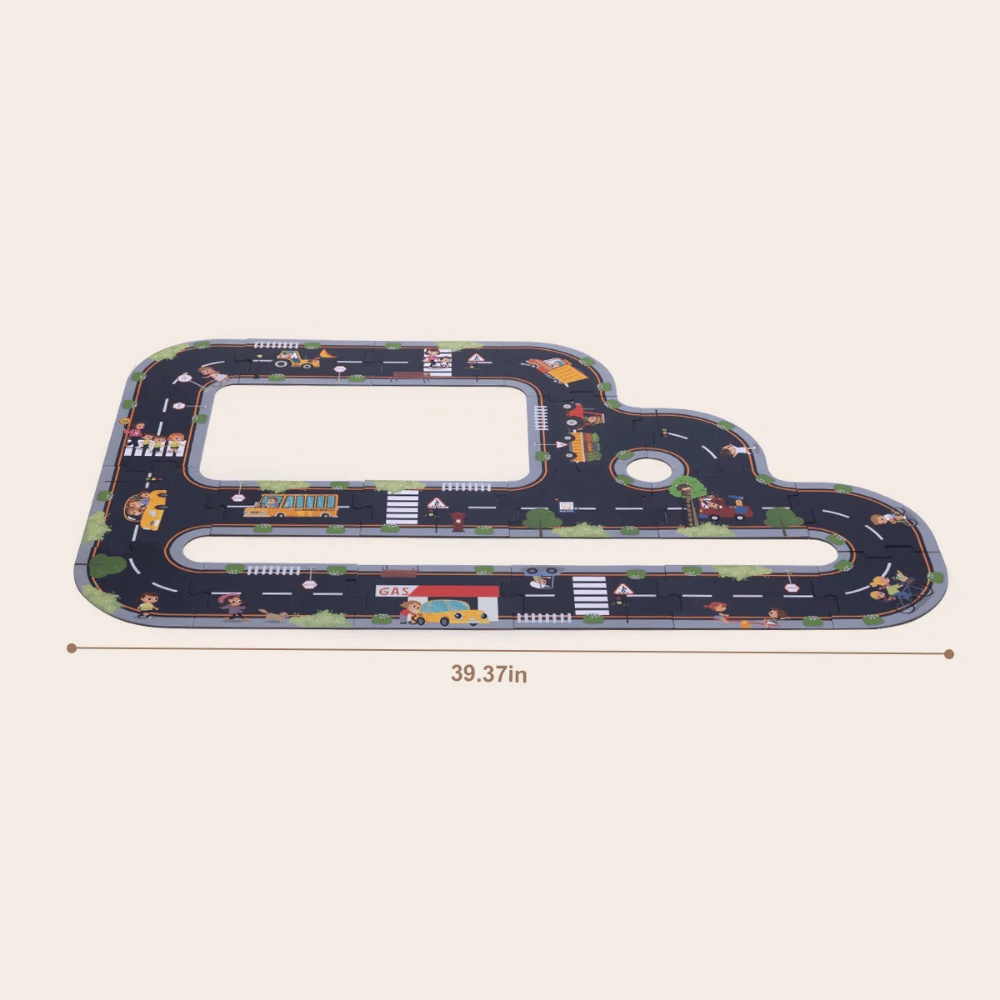 TookyToy - City Road Puzzle Play Set - Image 6