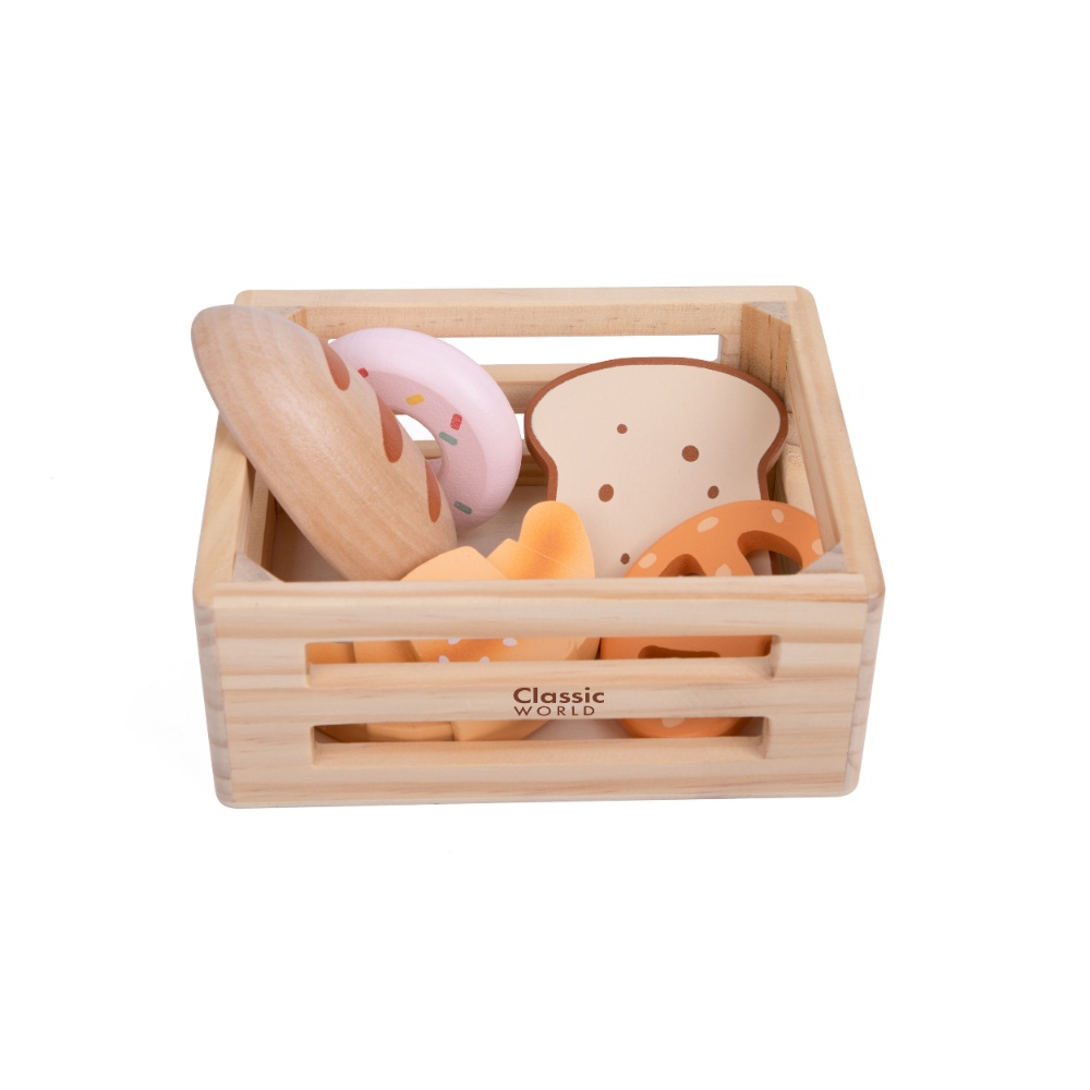 Classic World - Pretend & Play - Bread Basket - Image 4