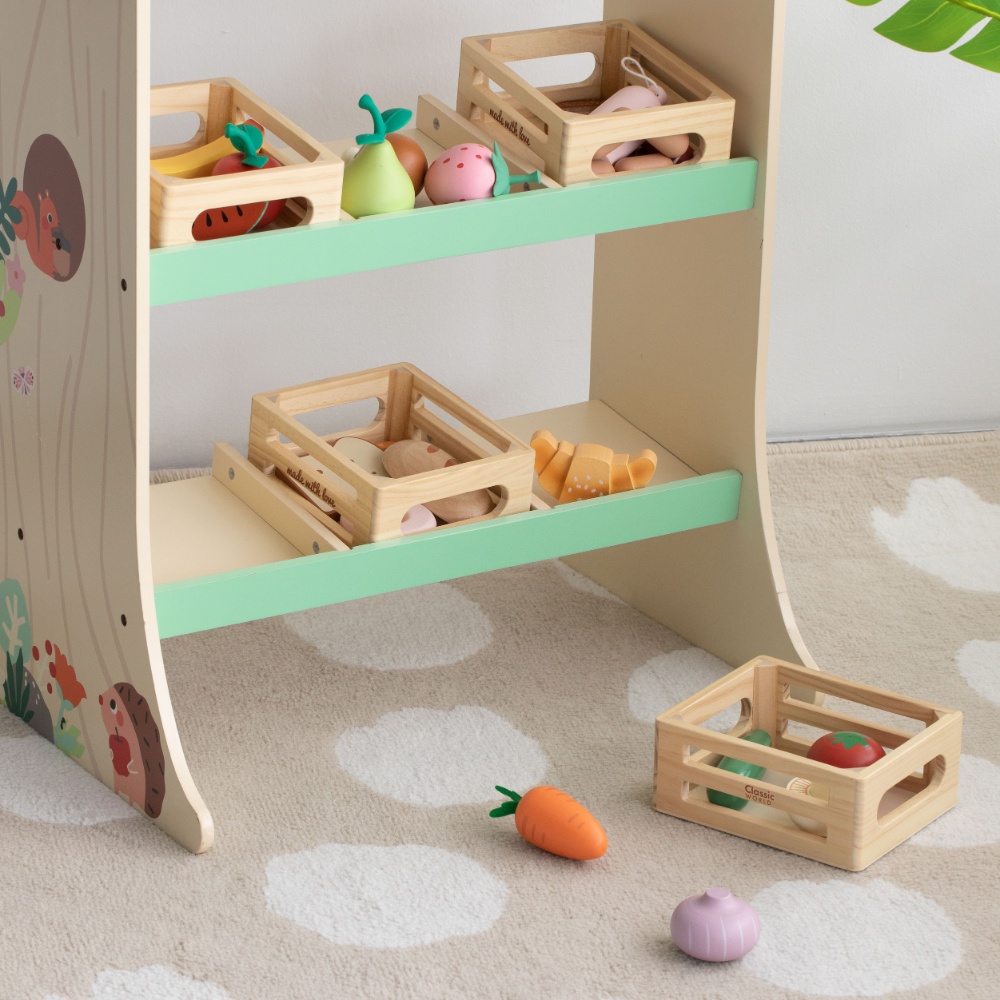Classic World - Pretend & Play - Vegetable Basket - Image 6
