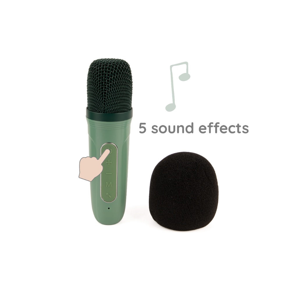 Classic World - Mini Retro Tunes Kids Karaoke Set with Bluetooth Speaker - Image 2