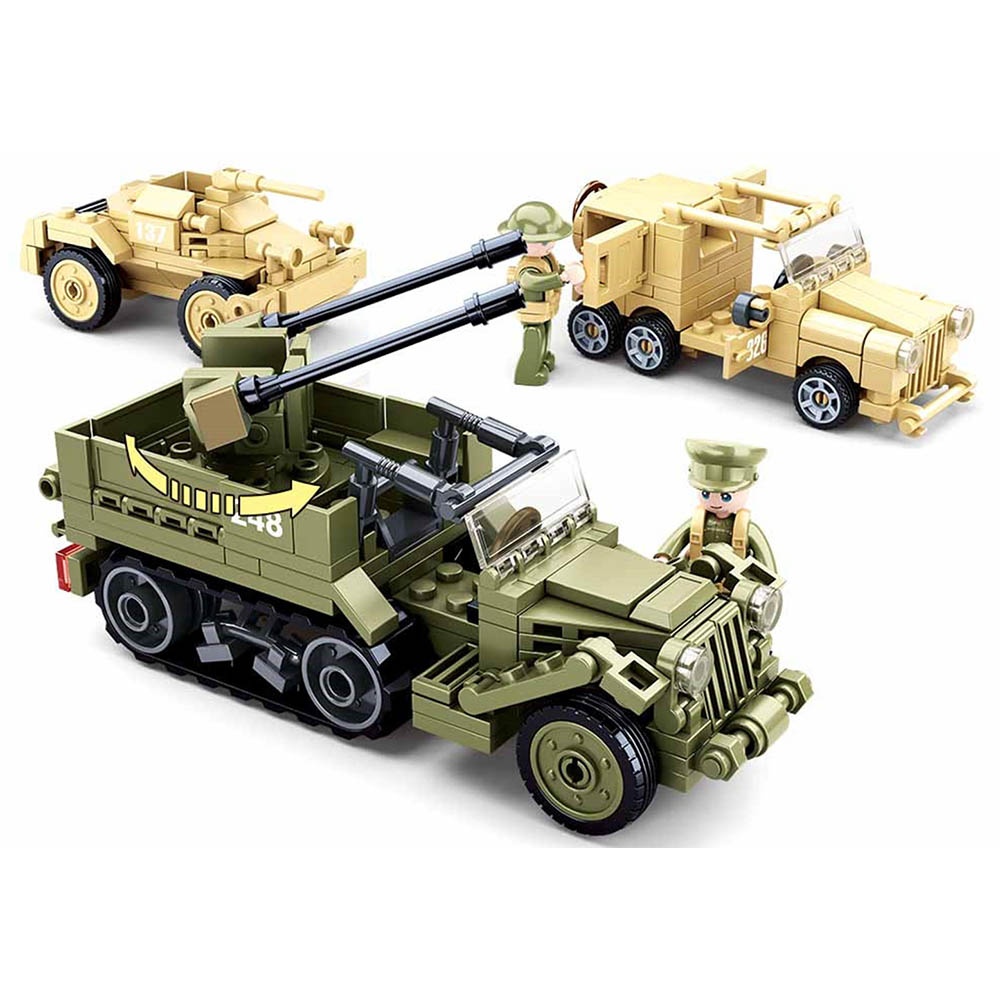 Sluban Building Set: WWII - Set - 552pcs - Image 2