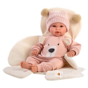 Llorens - Newborn Baby Girl Doll with Crying Mechanism, Clothing & Accessories: Osita - 36cm