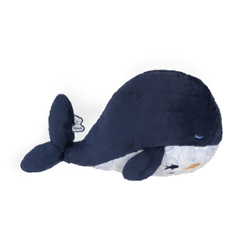 Kaloo - Wellness Soft Toy with Hot & Cold Pack - Whale - 17cm
