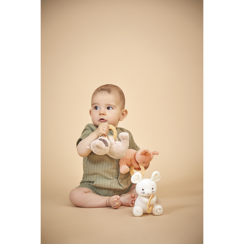 Kaloo - Squirrel Plush Teething Ring - Image 2