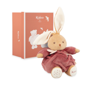 Kaloo - Soft Toy - Burgundy Rabbit Patapouf - 17cm